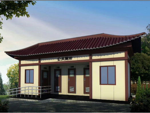 龙河镇人文历史型移动厕所